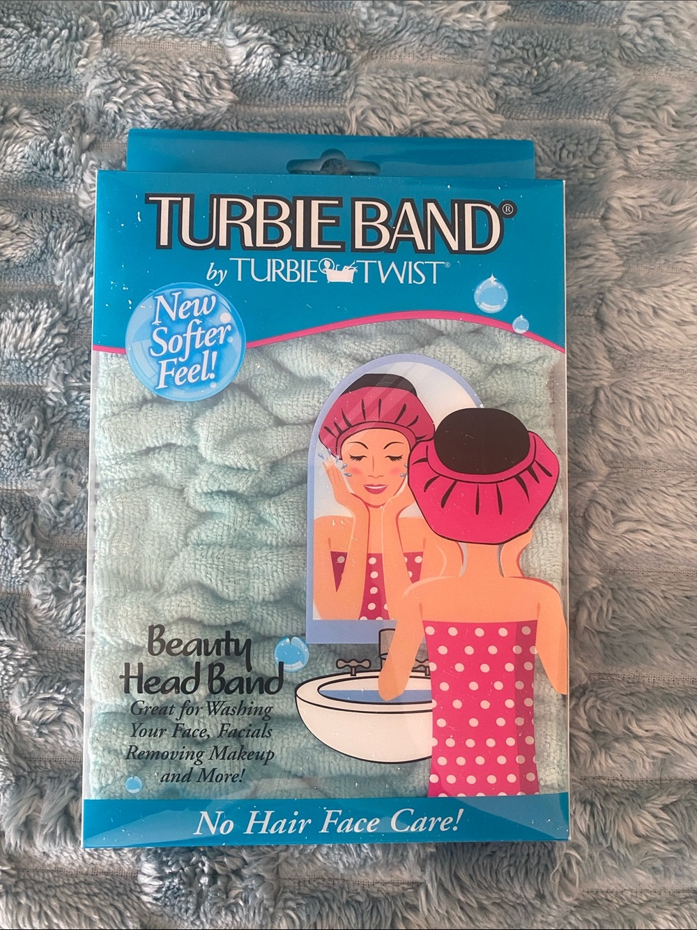 Turbie band by Turbie Twist Beauty Head Band - Mint Green Fits Kids and Adults